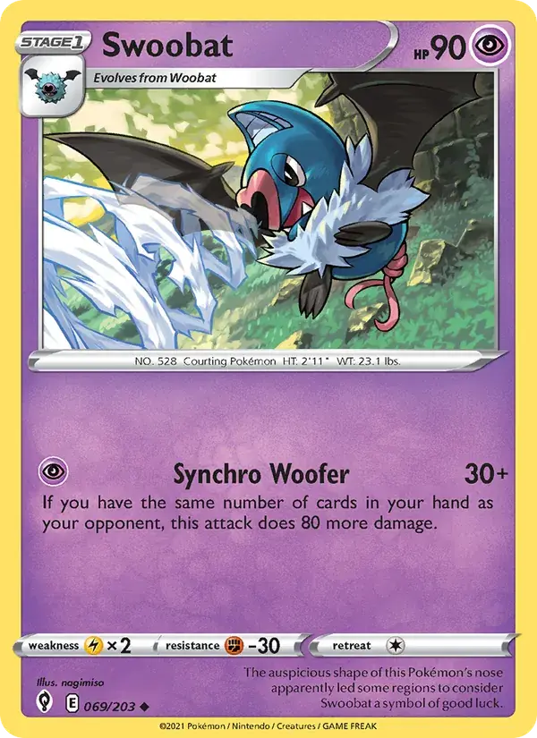 Swoobat - 69/237 - Evolving Skies