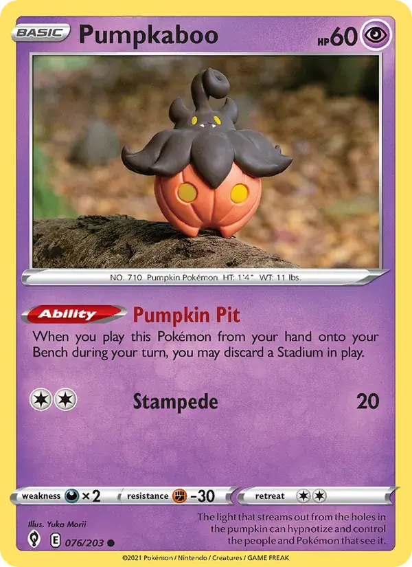 Pumpkaboo - 76/237 - Evolving Skies