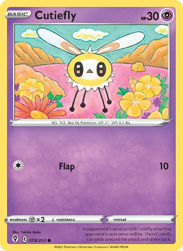 Cutiefly - 78/237 - Evolving Skies