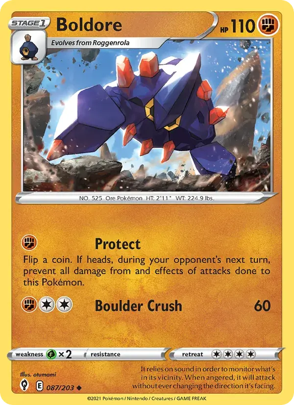 Boldore - 87/237 - Evolving Skies
