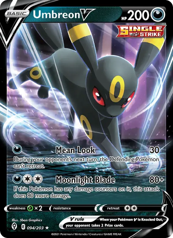 Umbreon V - 94/237 - Evolving Skies