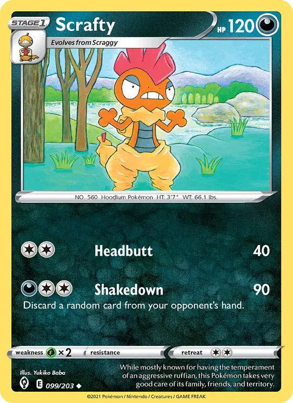 Scrafty - 99/237 - Evolving Skies