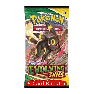 Evolving Skies Booster (6 Cards)