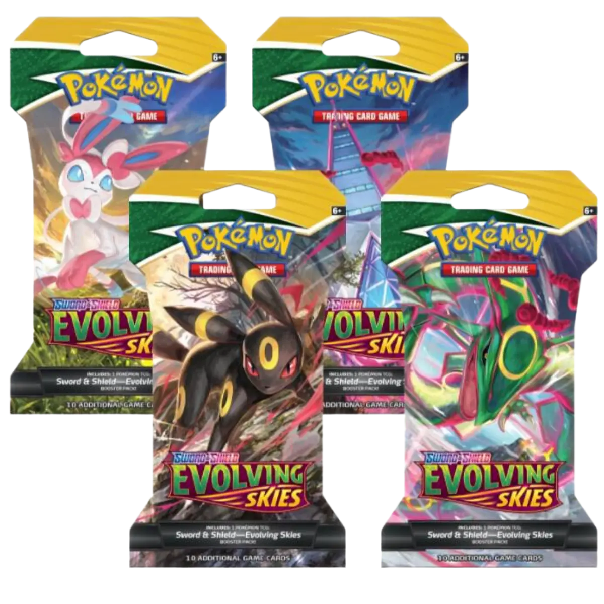 Evolving Skies: Sleeved Booster Pack Art Set
