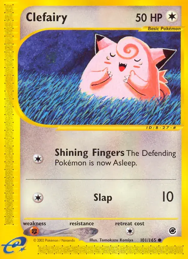 Clefairy - 101/165 - Expedition Base Set