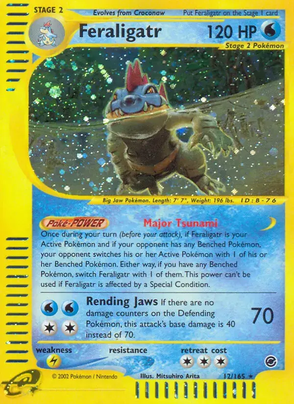 Feraligatr - 12/165 - Expedition Base Set