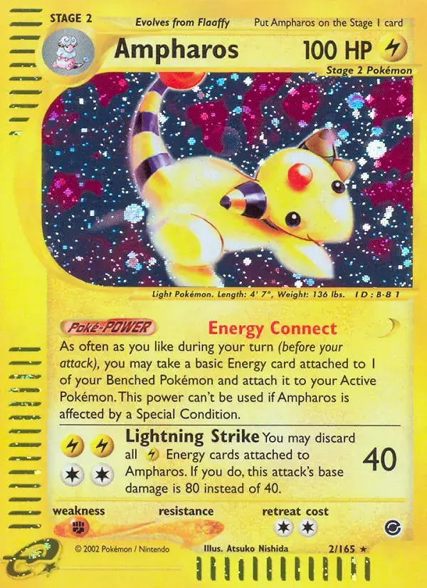 Ampharos - 2/165 - Expedition Base Set