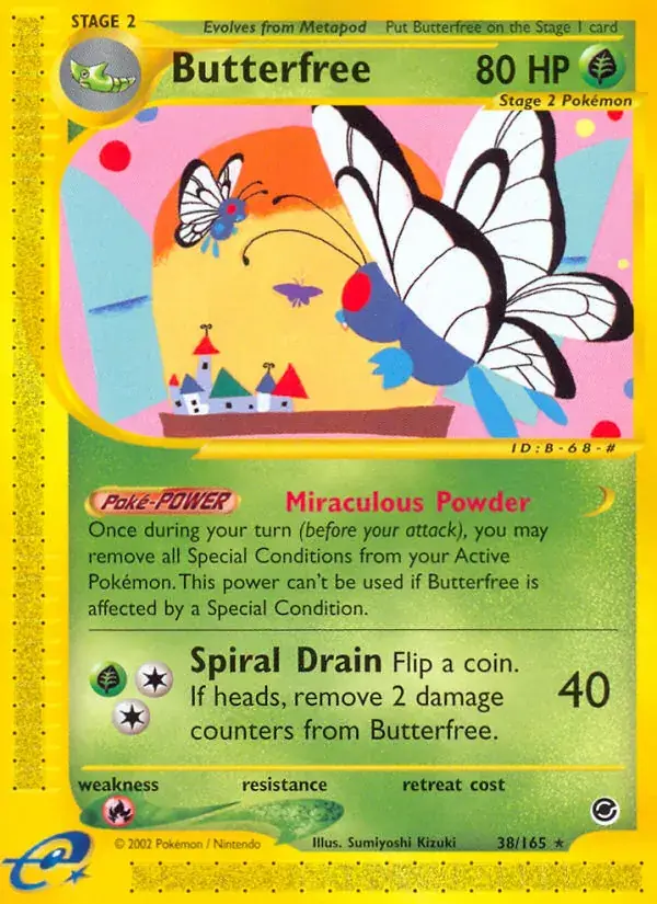 Butterfree - 38/165 - Expedition Base Set