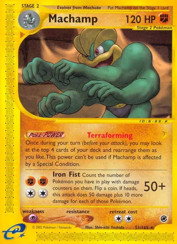 Machamp - 51/165 - Expedition Base Set