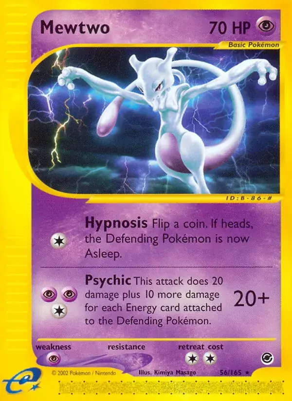 Mewtwo - 56/165 - Expedition Base Set