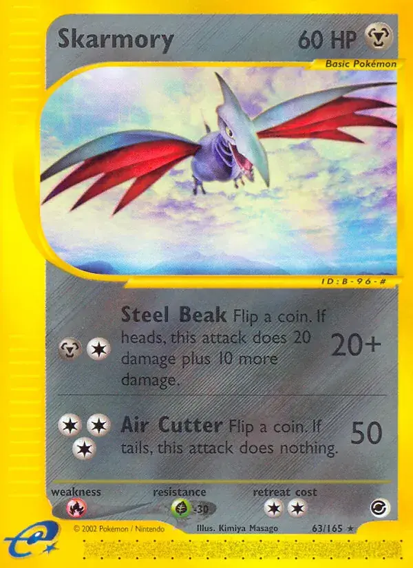 Skarmory - 63/165 - Expedition Base Set