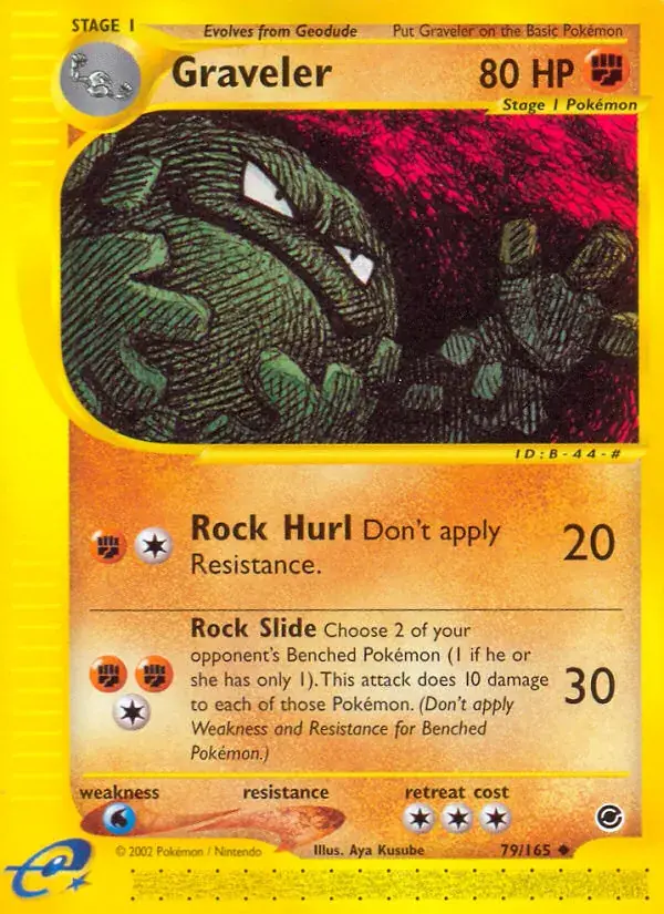 Graveler - 79/165 - Expedition Base Set
