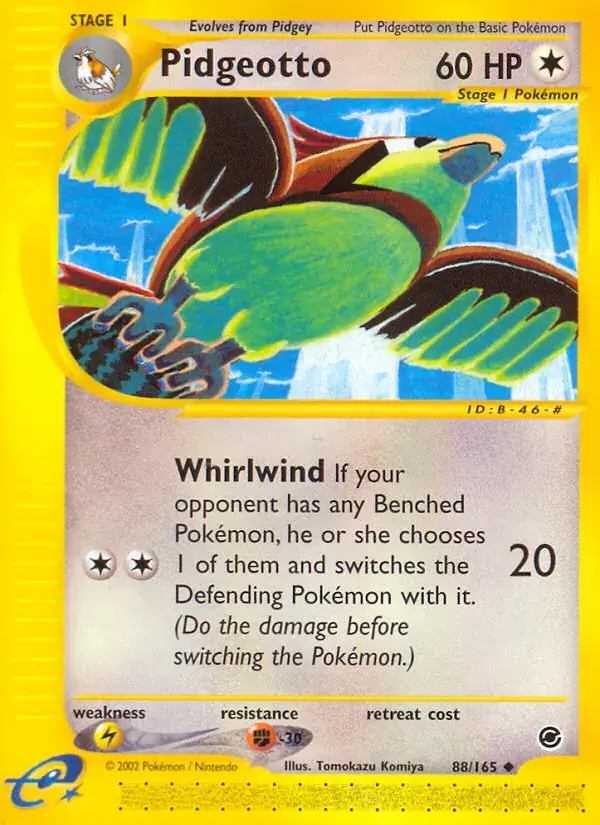 Pidgeotto - 88/165 - Expedition Base Set