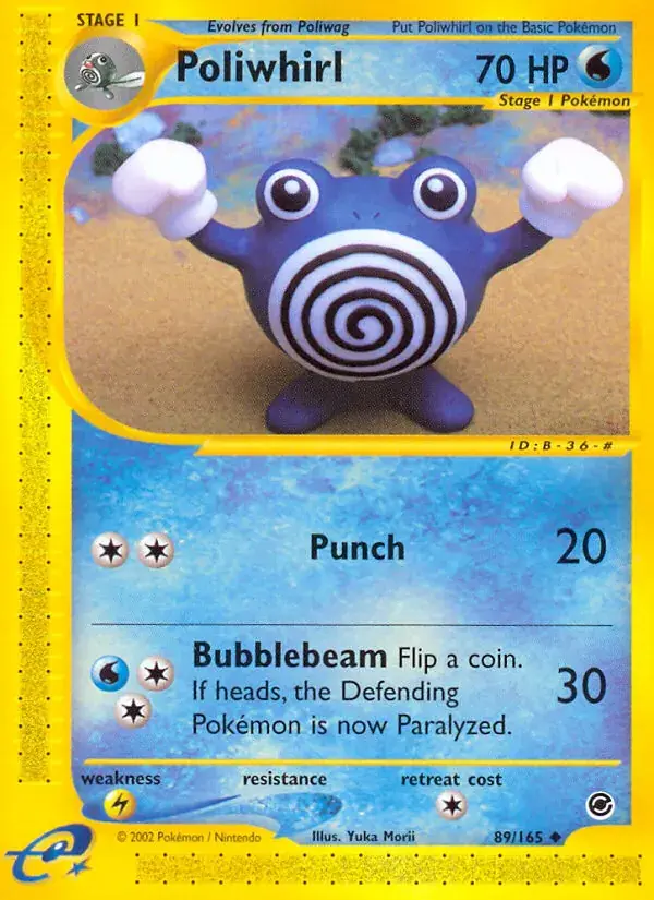 Poliwhirl - 89/165 - Expedition Base Set