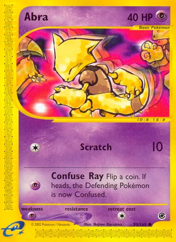 Abra - 93/165 - Expedition Base Set