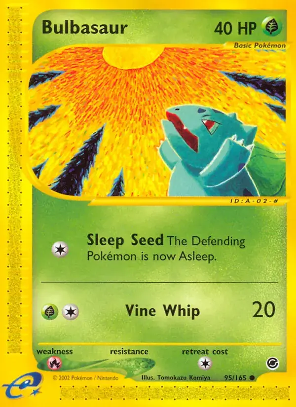 Bulbasaur - 95/165 - Expedition Base Set