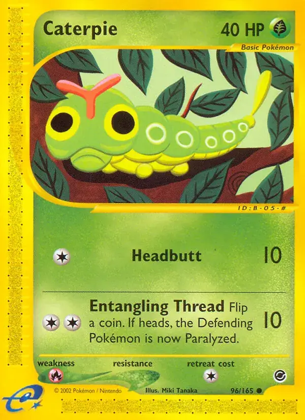 Caterpie - 96/165 - Expedition Base Set