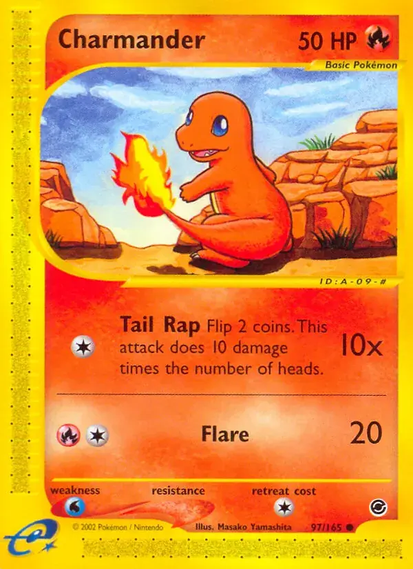 Charmander - 97/165 - Expedition Base Set