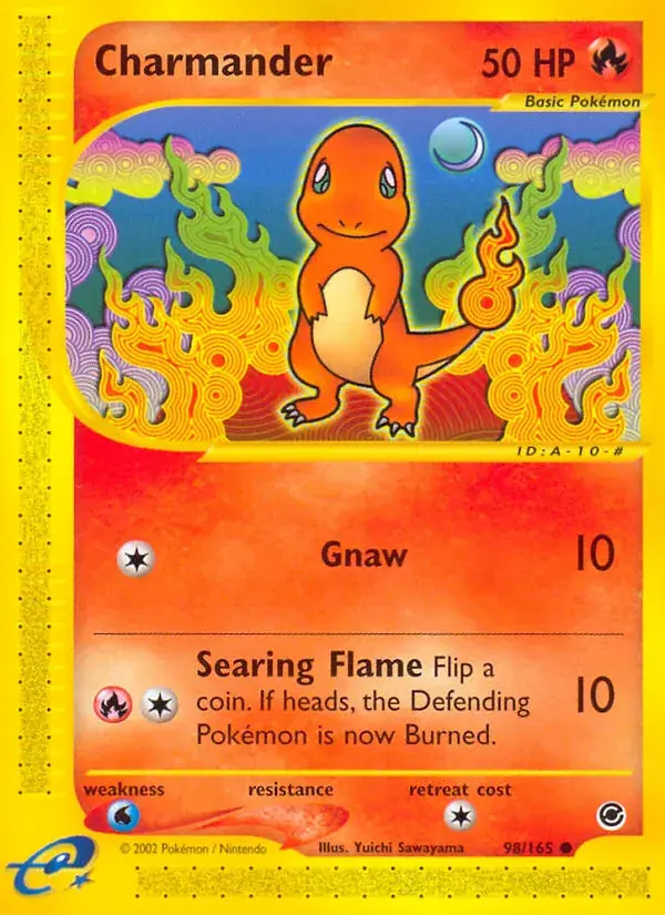 Charmander - 98/165 - Expedition Base Set