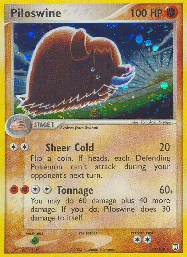 Piloswine - 13/111 - Team Rocket Returns