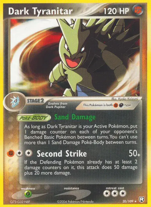 Dark Tyranitar - 20/111 - Team Rocket Returns
