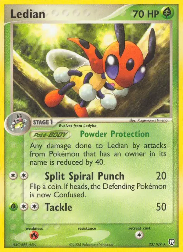Ledian - 23/111 - Team Rocket Returns