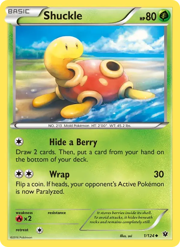 Shuckle - 1/129 - Fates Collide