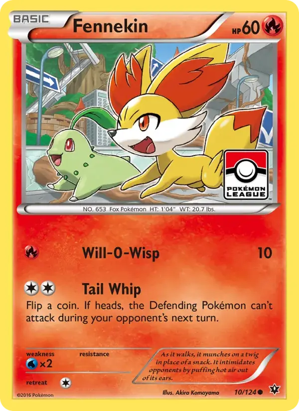 Fennekin - 10/129 - Fates Collide
