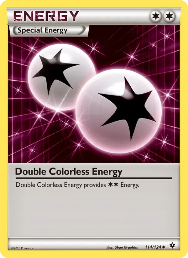 Double Colorless Energy - 114/129 - Fates Collide