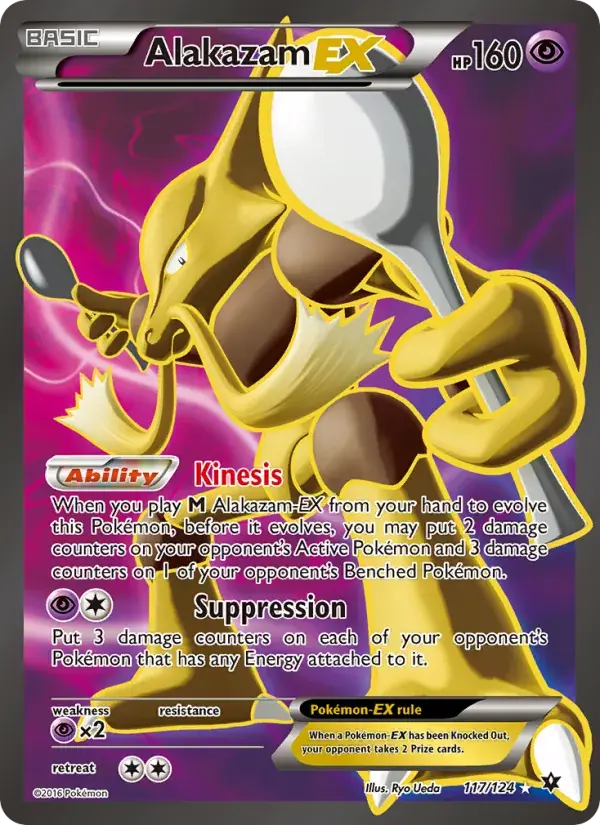 Alakazam EX - 117/129 - Fates Collide