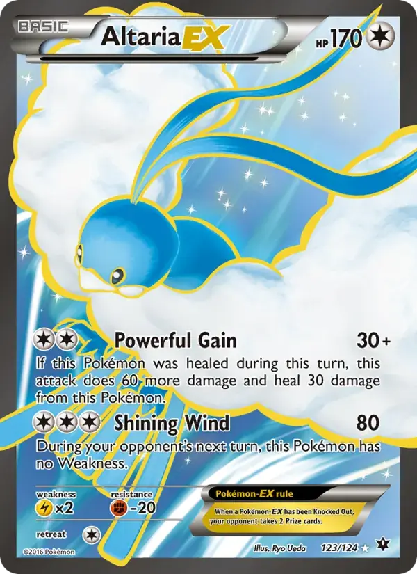 Altaria EX - 123/129 - Fates Collide