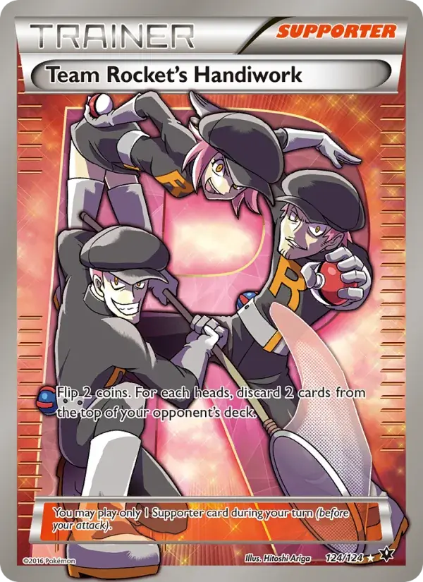 Team Rocket's Handiwork - 124/129 - Fates Collide