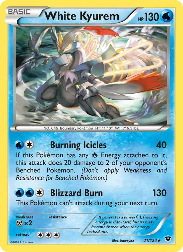 White Kyurem - 21/129 - Fates Collide