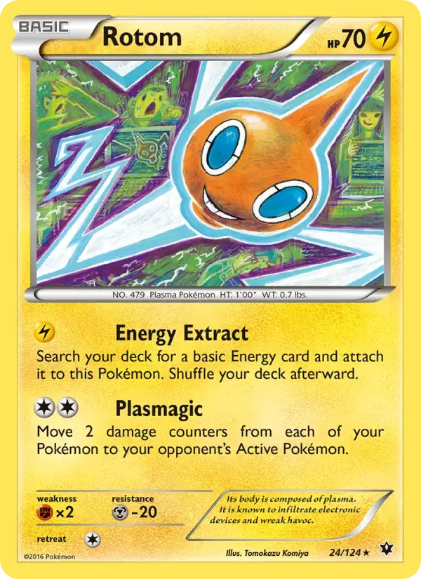Rotom - 24/129 - Fates Collide