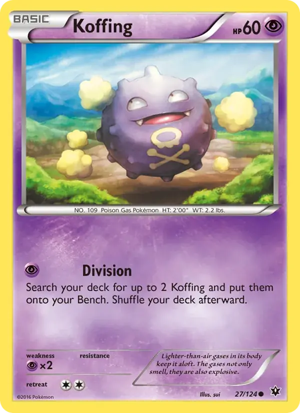 Koffing - 27/129 - Fates Collide