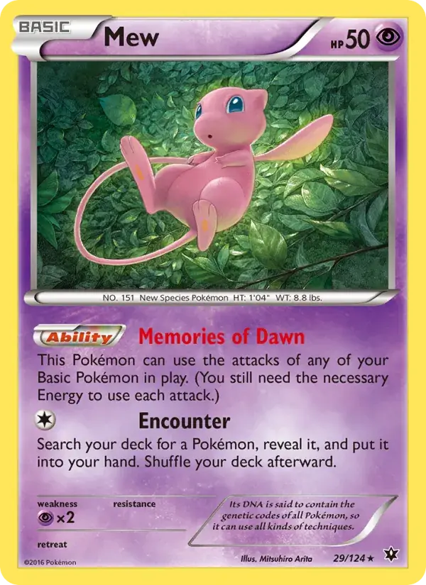 Mew - 29/129 - Fates Collide