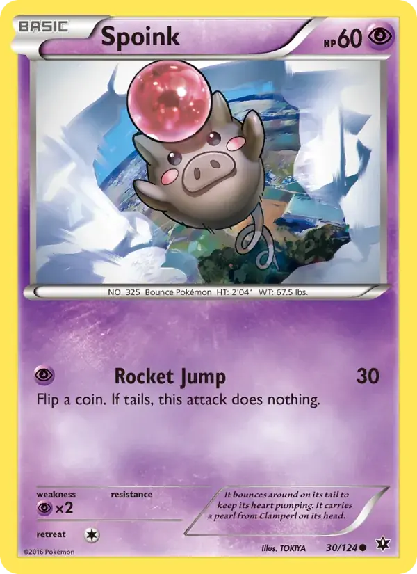 Spoink - 30/129 - Fates Collide