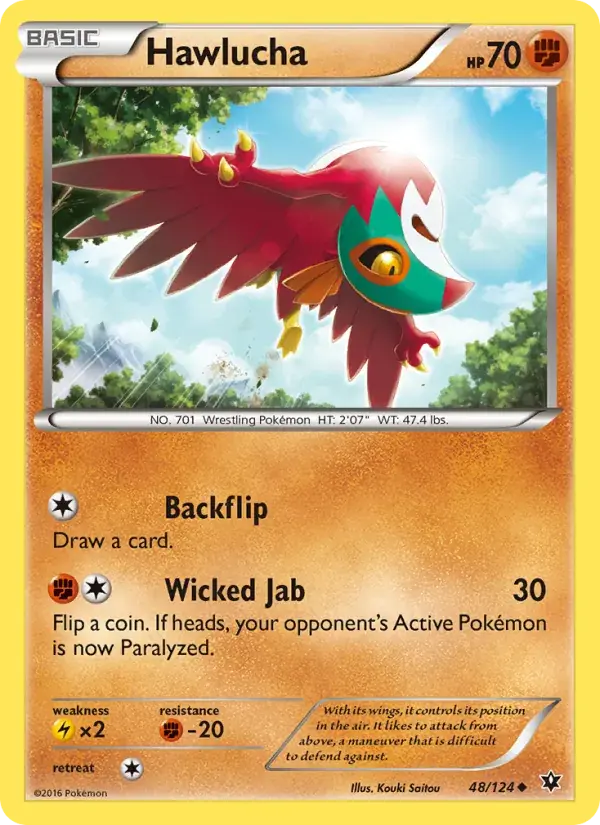 Hawlucha - 48/129 - Fates Collide