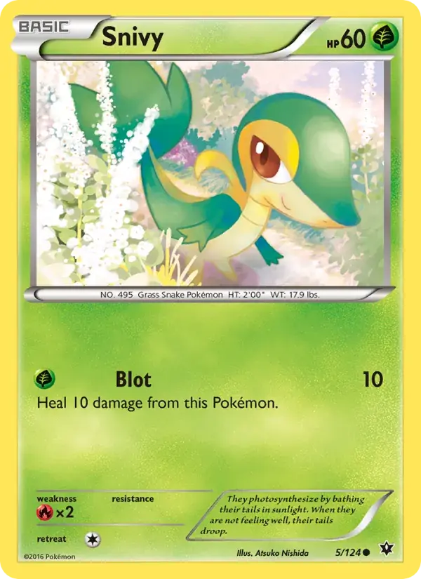 Snivy - 5/129 - Fates Collide