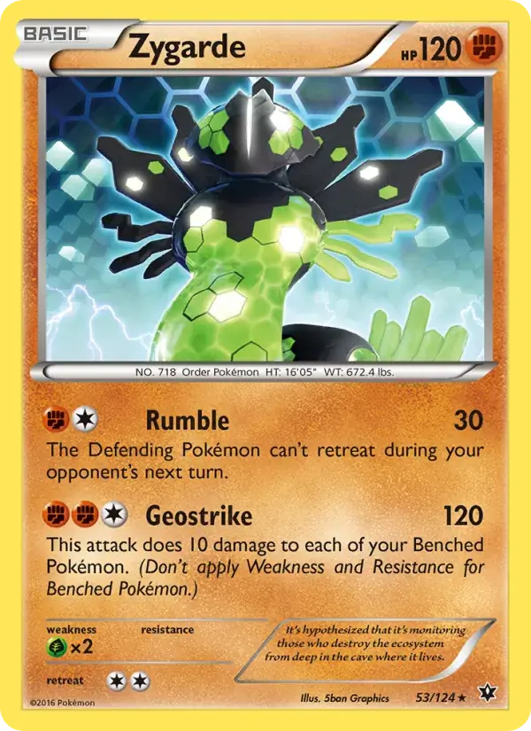 Zygarde - 53/129 - Fates Collide