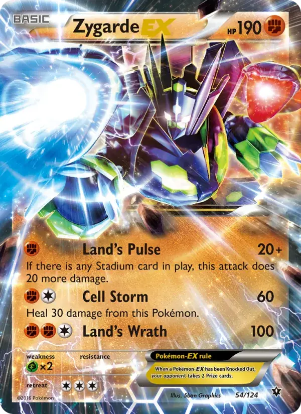 Zygarde EX - 54/129 - Fates Collide