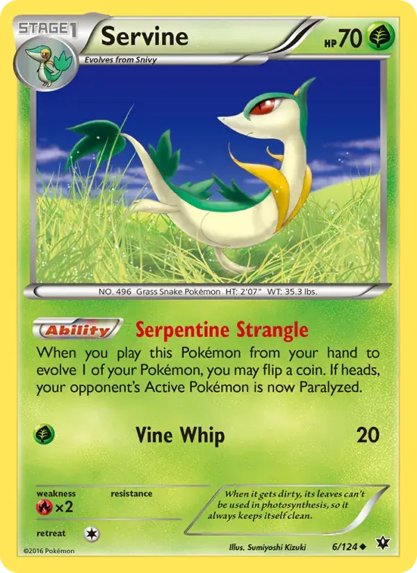 Servine - 6/129 - Fates Collide
