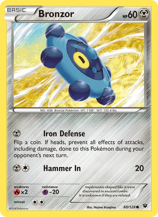 Bronzor - 60/129 - Fates Collide