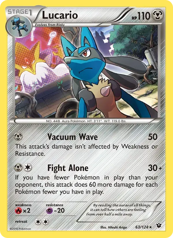 Lucario - 63/129 - Fates Collide