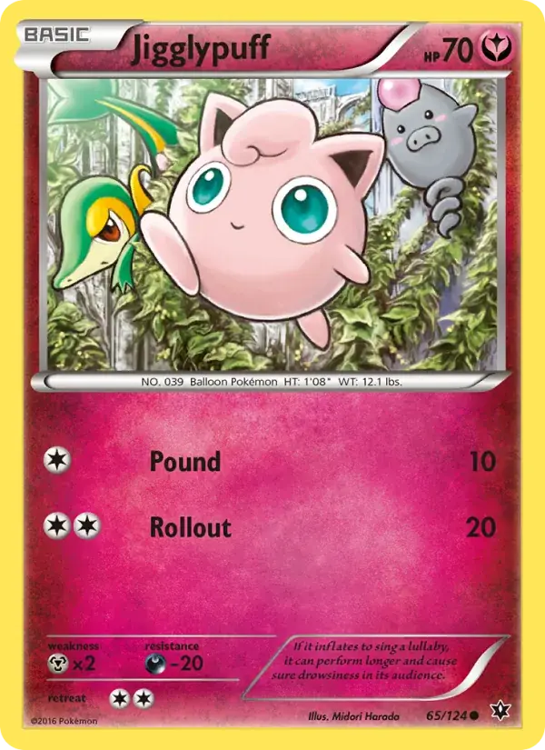 Jigglypuff - 65/129 - Fates Collide