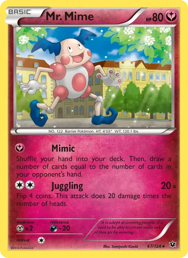 Mr. Mime - 67/129 - Fates Collide