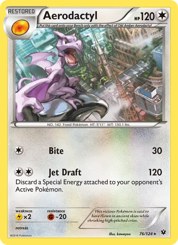 Aerodactyl - 76/129 - Fates Collide