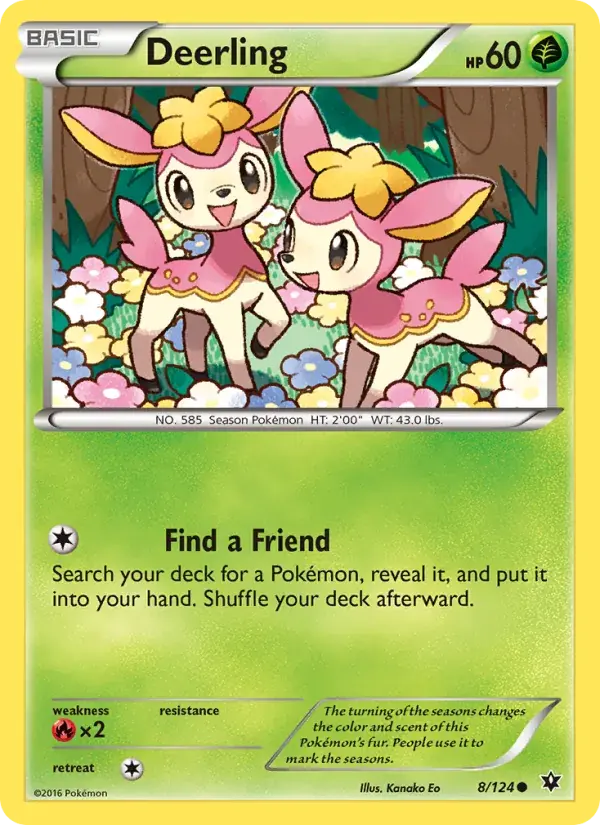 Deerling - 8/129 - Fates Collide