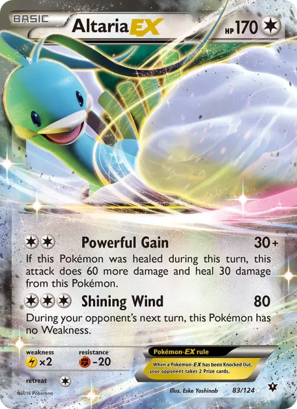 Altaria EX - 83/129 - Fates Collide