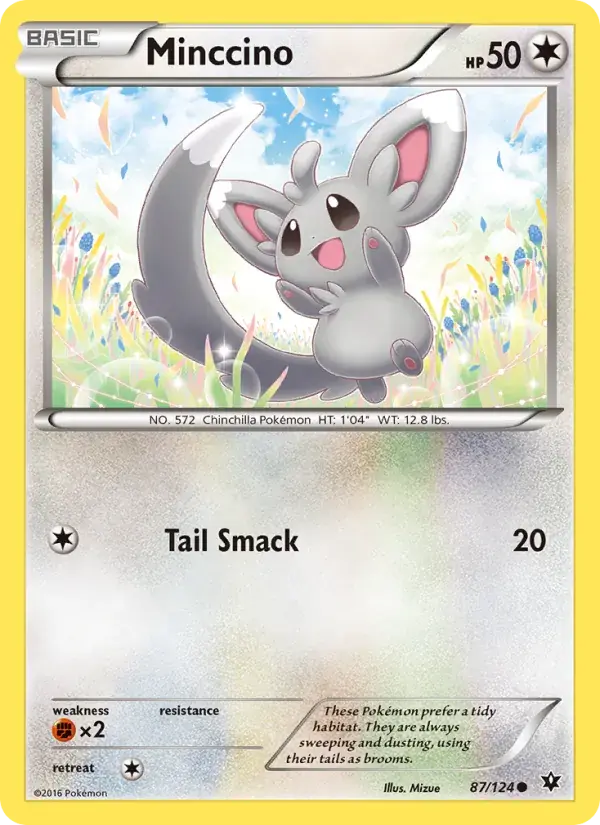 Minccino - 87/129 - Fates Collide